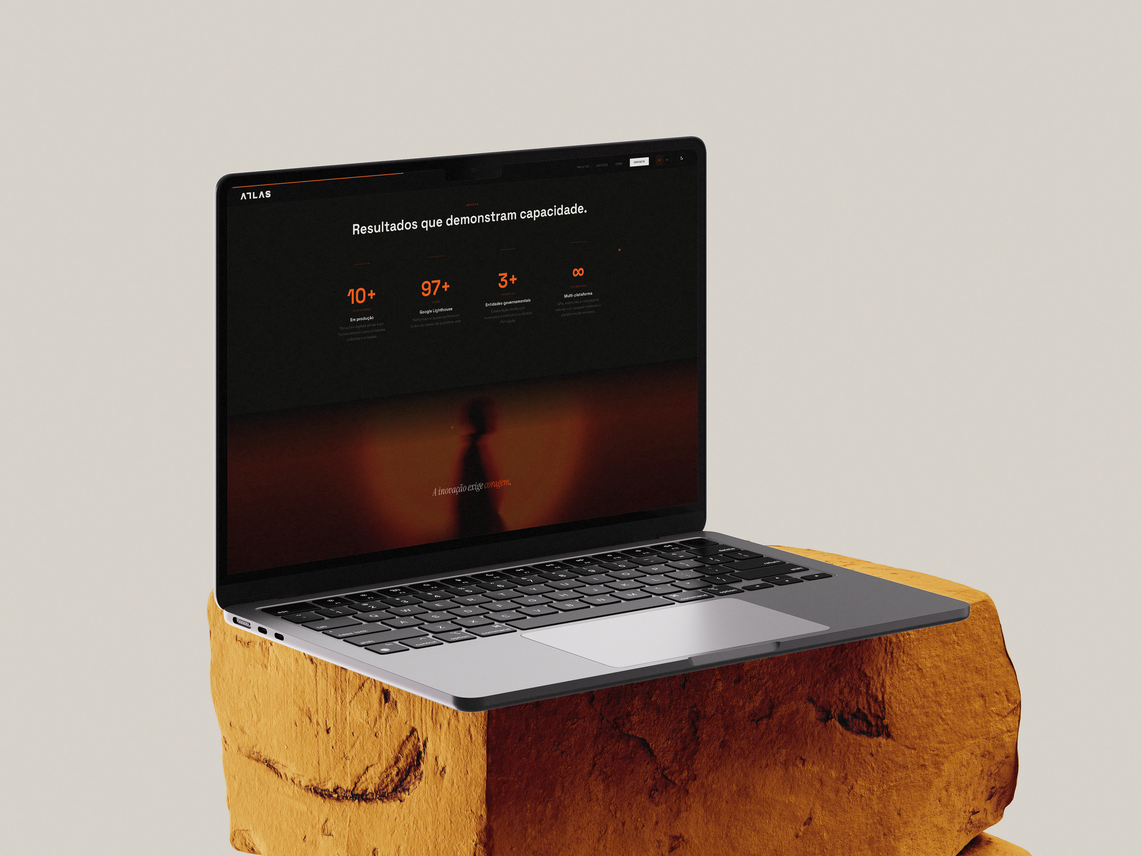ATLAS — Website Institucional